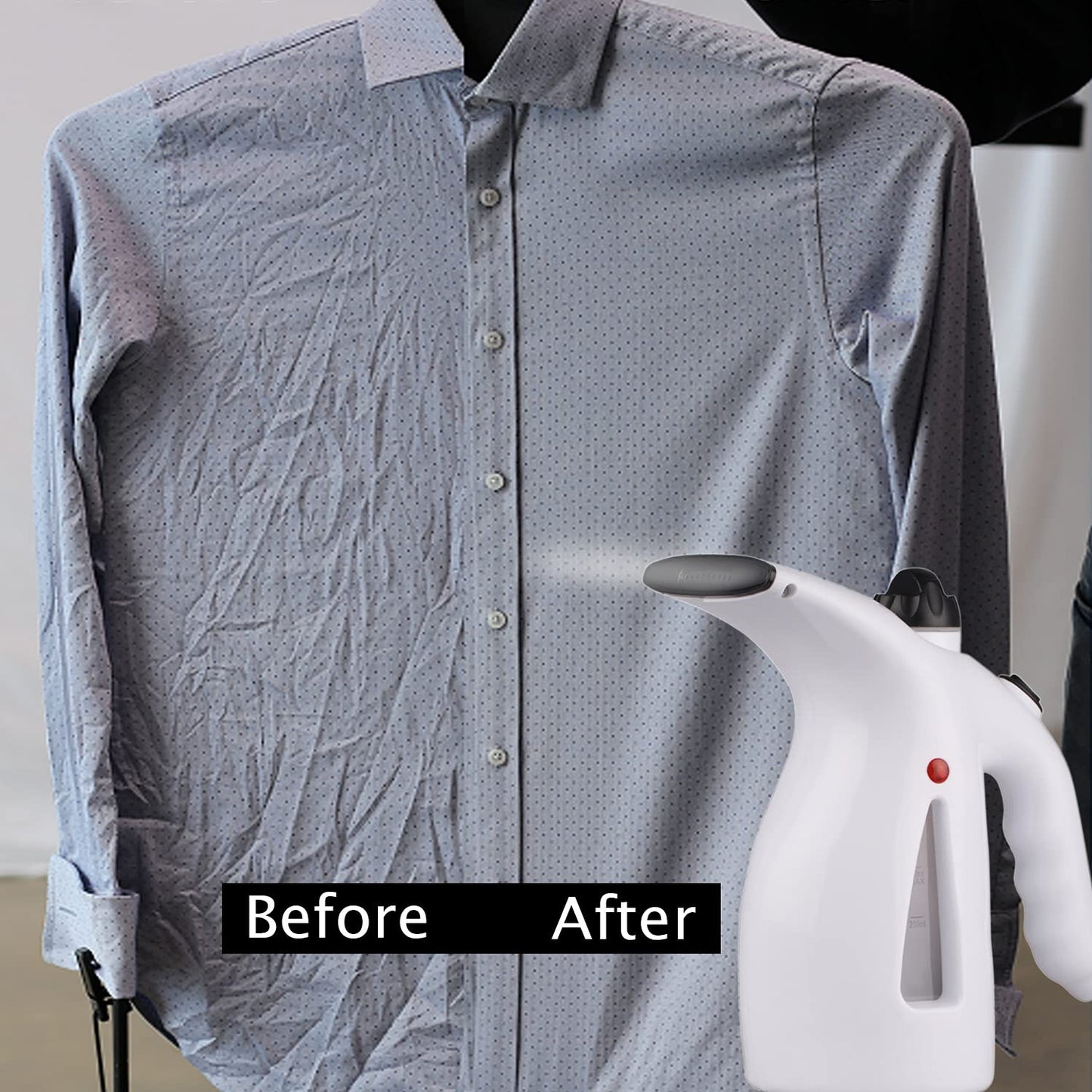 مكواة بخار يدوية للملابس، تسخين سريع، فرشاة بخار محمولة للأقمشة، جهاز بخار للوجه عملي للاستخدام المنزلي والسفر