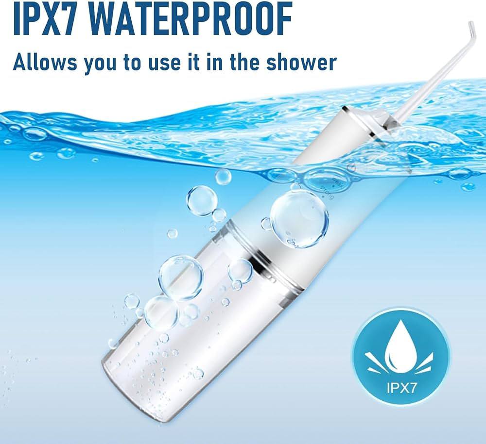 خيط تنظيف الأسنان الكهربائي اللاسلكي Hydropulseur dentaire sans fil