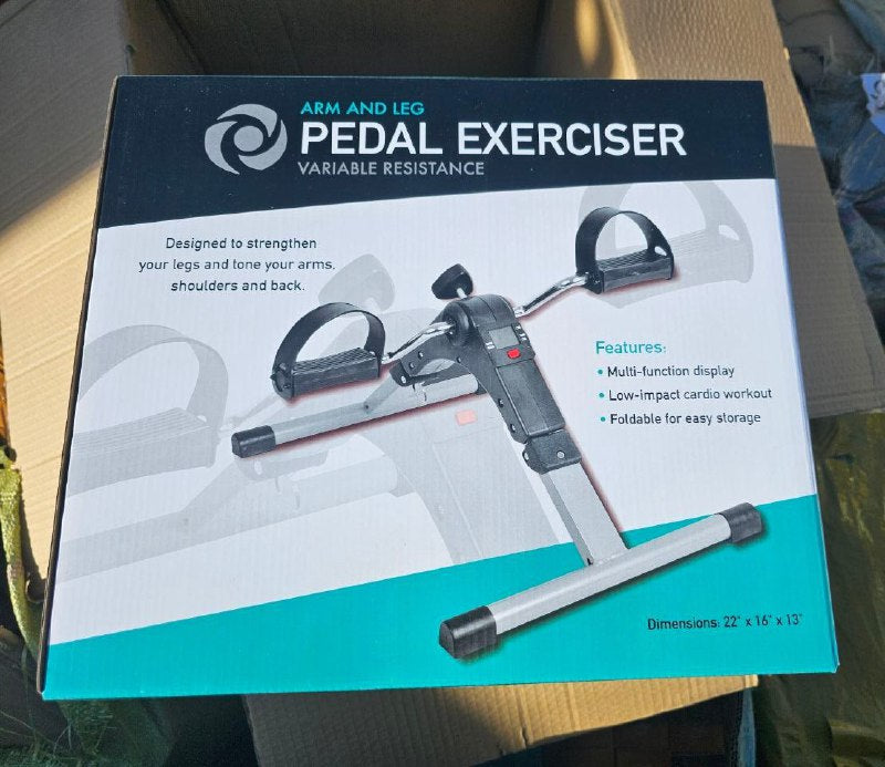 Leg and arm Pedal exerciser جهاز تمارين الدواسة للساق والذراع