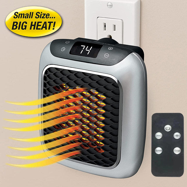 Handy Heater Turbo 800W مدفأة كهربائية جدارية صغيرة الحجم  بقوة 800 واط