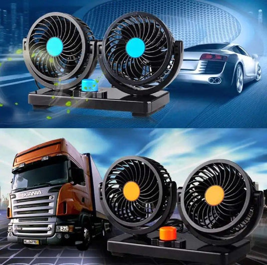 Ventilateur Climatiseur Voiture Allume Cigare 12v