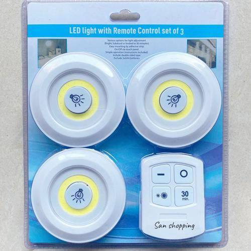 طقم إضاءة LED ذكي لاسلكي مزود بجهاز تحكم عن بعد