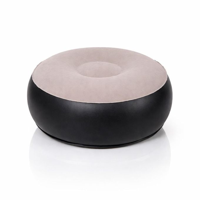 كرسي بذراعين قابل للنفخ مع مسند للقدمين Fauteuil Lounge Confortable Salon, Chaise Relax Ergonomique Intérieur Maison