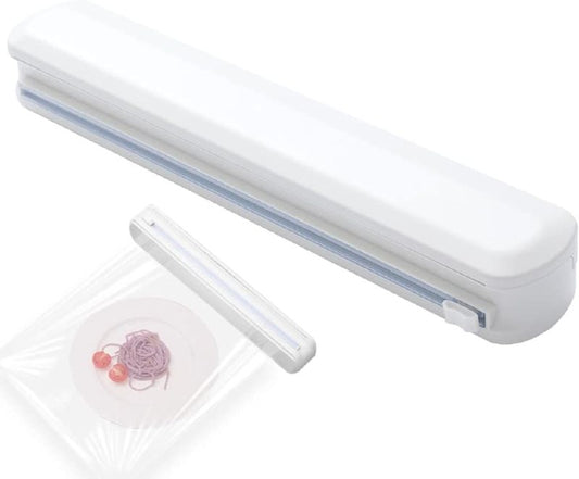 Distributeur film découpe sécurisée pratique موزع غلاف بلاستيكي بقطع آمن