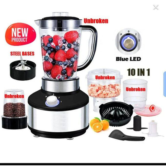 Tödlich Mixeur Et Hachoir multifonction 1000w Robot incassable خلاط ومفرمة متعددة الوظائف بقوة 1000 واط غير قابلة للكسر