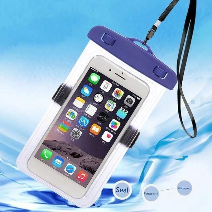 Étui Téléphone Étanche avec Fenêtre Transparente Protection Waterproof pour Smartphone جراب هاتف مقاوم للماء مع نافذة شفافة حماية مقاومة للماء للهواتف الذكية