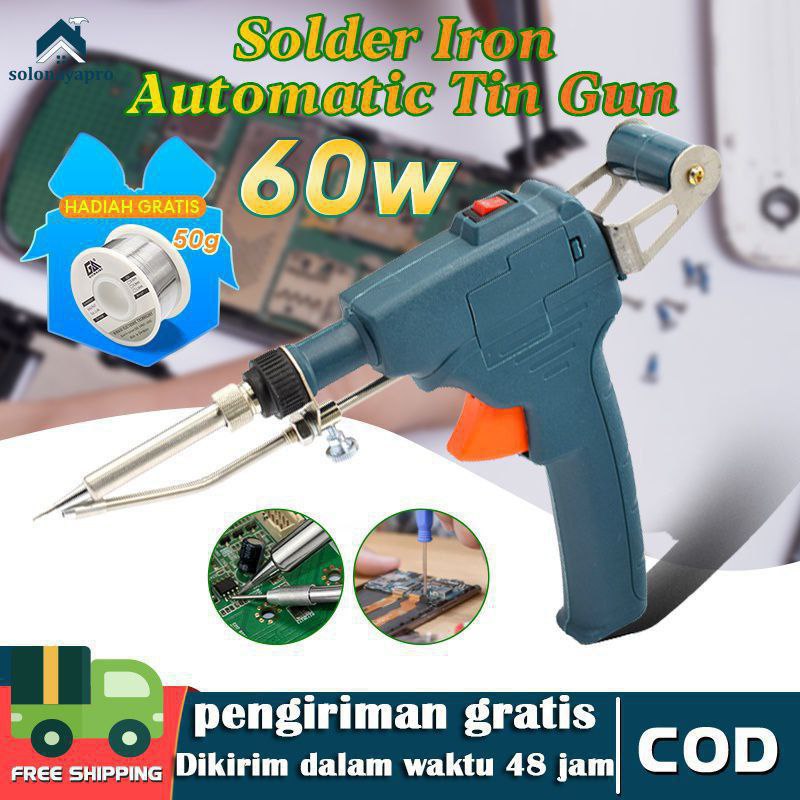 Fer à souder à chauffage interne portatif, outil de réparation de soudage 220V 60W