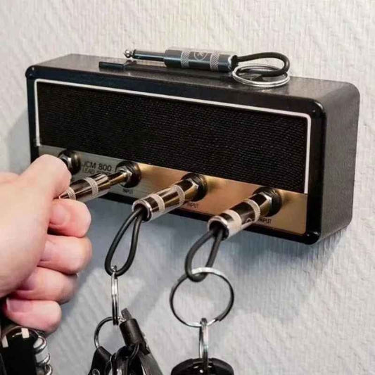 Marshall Porte-clés mural pour clés de guitare avec 4 porte-clés et kit de montage mural