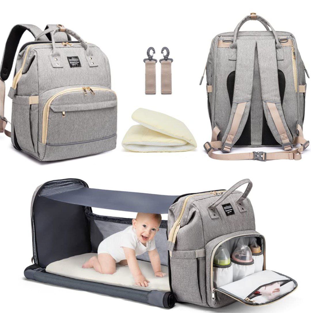 Sac de maternité imperméable حقيبة للأطفال الرضع مقاومة للماء محمولة قابلة للطي متعددة الاستعمالات