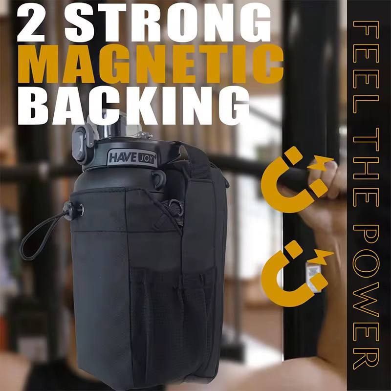 2Strong Magnetic Backing Sac de Transport de Bouteilles d'eau حقيبة حمل زجاجات المياه، حامل زجاجات معزول