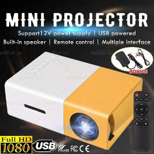 Mini projecteur LED1080 Full HD