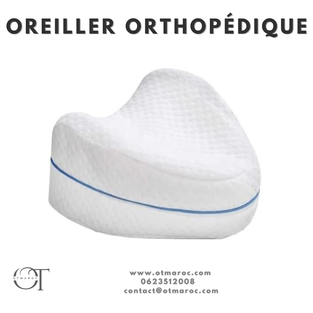 وسادة إسفنجية للعظام، وسادة طبية للساق، وسادة للركبة Coussin orthopédique à mémoire de forme,Oreiller de Jambe Médical,Oreiller de Genou