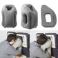 وسادة سفر قابلة للنفخ مصممة لدعم الرأس والرقبة Oreiller de voyage gonflable conçu pour soutenir la tête et le cou