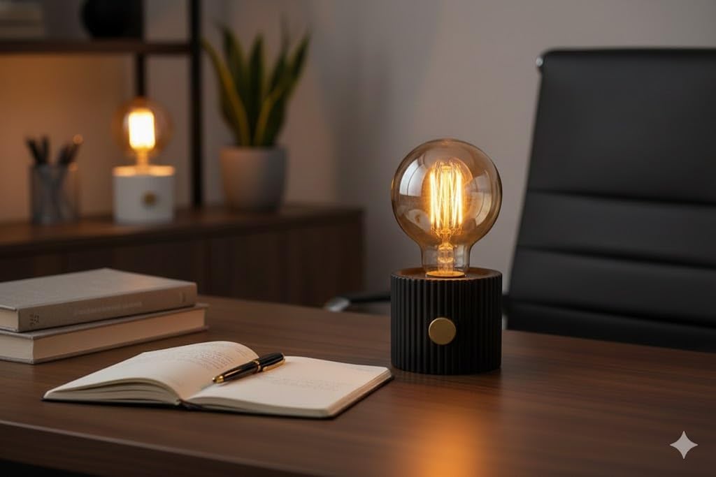 Lampe de Table LED Lumière Ambiante مصباح طاولة LED بإضاءة هادئة