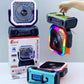 Solar Powered Camping Fan FP-358-S Ventilateur de camping multifonctionnelle portable مروحة تخييم محمولة متعددة الوظائف مزودة بمكبر صوت لاسلكي بتقنية البلوتوث ومصباح LED