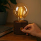 مصباح سرير عتيق لإضفاء جو دافئ Lampe de chevet vintage pour ambiance cosy