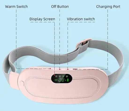 Ceinture menstruelle chauffante حزام الدورة الشهرية الساخن