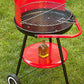 شواية فحم دائرية مزودة بعجلات Barbecue rond à charbon de bois