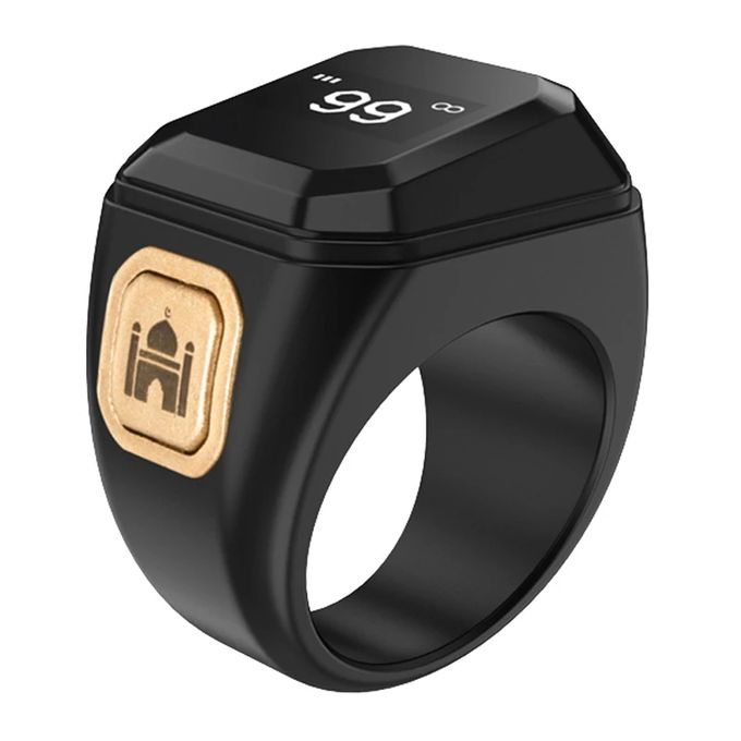 خاتم تسبيح خاتم ذكر ذكي، عداد إلكتروني، إسلام رقمي، مسبحة إلكترونية Bague Intelligente connectée Tasbih