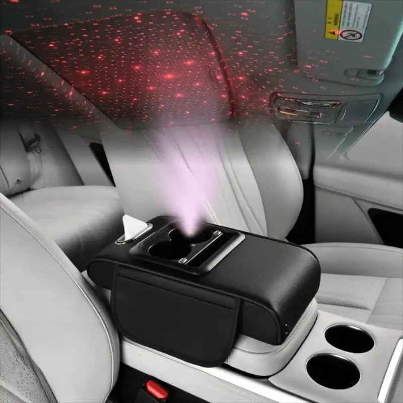 حامل مناديل ورقية لمسند الذراع مزود بليزر Accoudoir porte mouchoir avec laser