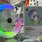 Colorful desktop fan