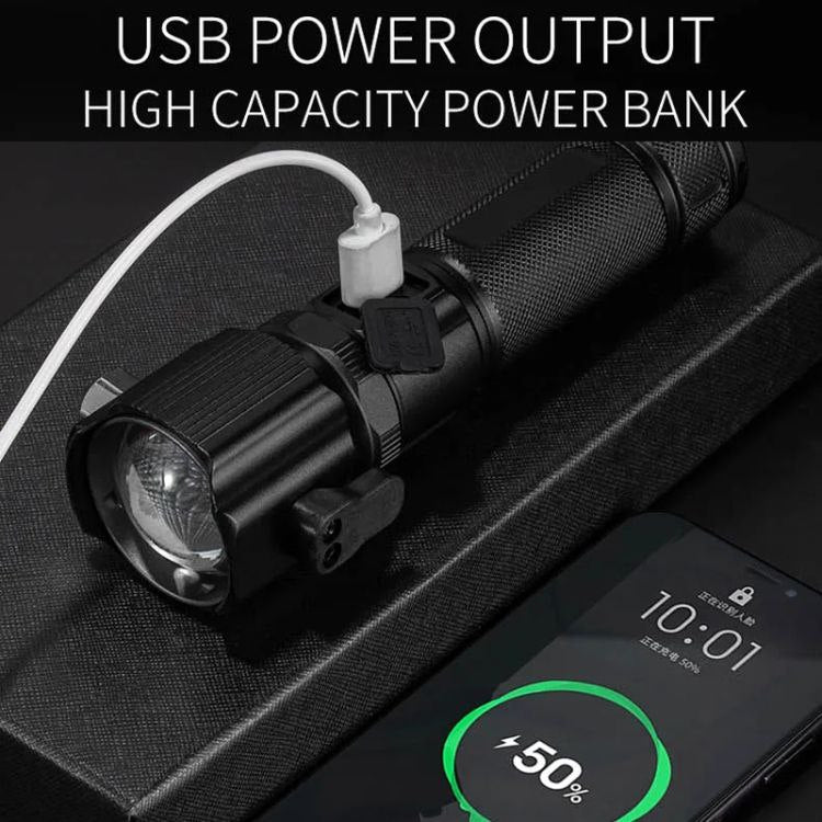 Lampe Torche Rechargeable مصباح يدوي قابل لإعادة الشحن