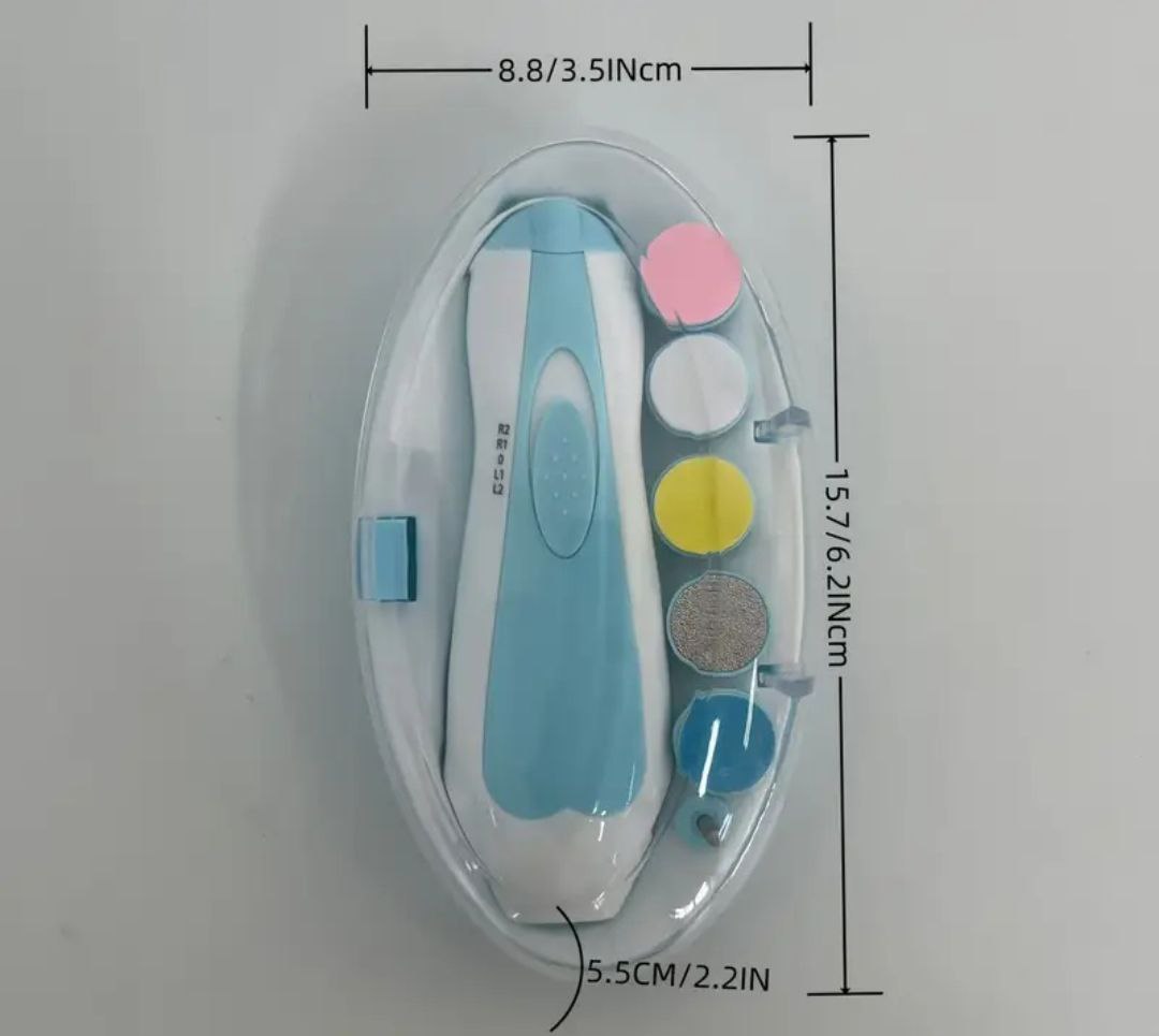 مقص أظافر كهربائي Coupe-ongles électrique العناية بالأظافر حديثي الولادة والأطفال