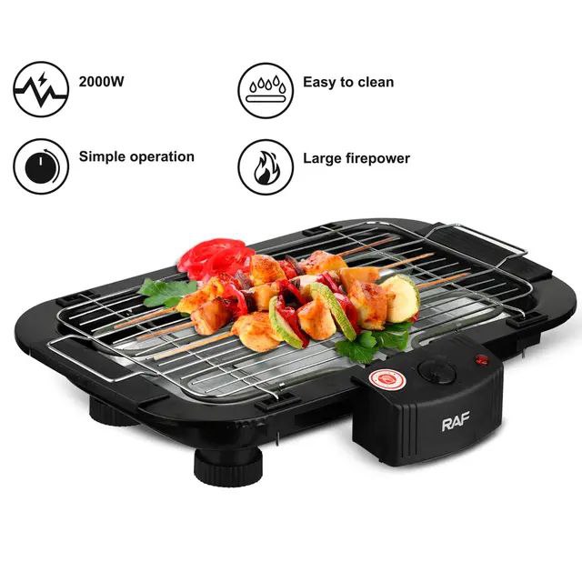 Electric Barbecue Grill R.5301 RAF 2000W