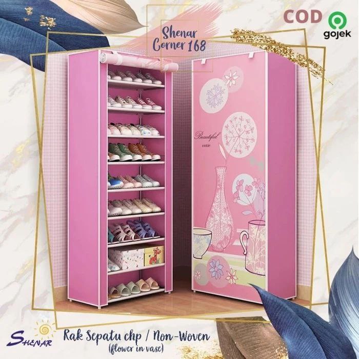 10Single row Zipper shoe cabinet