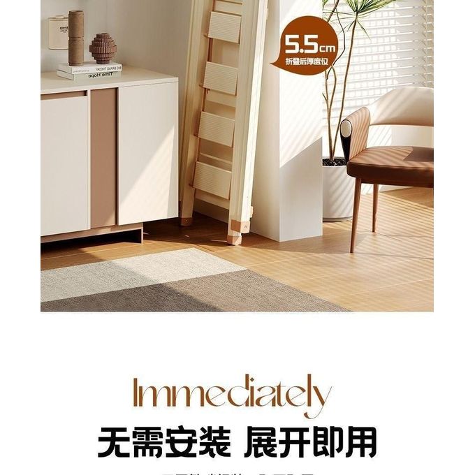 حامل تجفيف الملابس، وسلم قابل للطي متعدد الوظائف Échelle escabeau GLigeT pour la maison, étendoir à linge, escalier pliant multifonctionnel