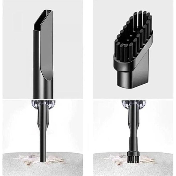 مكنسة كهربائية صغيرة لاسلكية 2 في 1 للمنزل والسيارة Mini Aspirateur Sans Fil 2 en 1 pour Maison et Voiture