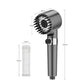 TURBOCHARGED SHOWER HEAD رشاشة دوش رأس دش عالي الضغط مع مرشح مدمج Pommeau de douche haute pression avec filtre intégré Turbocharged Shower Head
