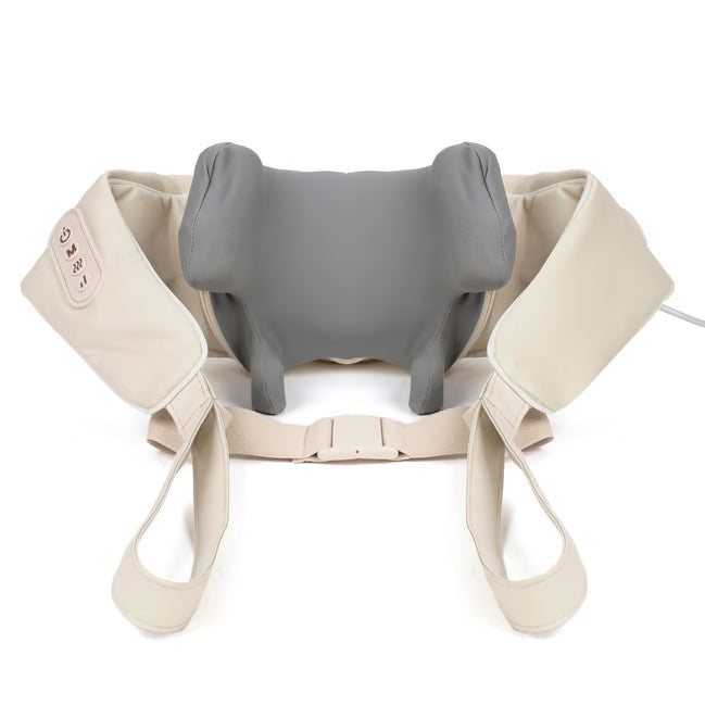 مدلك العجن جهاز تدليك حراري متعدد الوظائف للجسم والكتفين Appareil de Massage Multifonctionnel Thermique pour le Corps et les Epaules Masseur pétrissage trapèzes