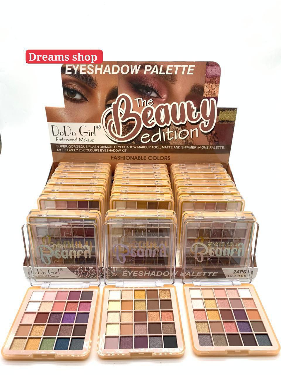 بلات مكياج فيها 25 كولار 25couleurs pallette