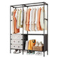 رف ملابس مزدوج ووحدة تخزين معيارية بأدراج YMJ-02 Portant à Vêtements Double et Unité de Rangement Modulaire avec Tiroirs