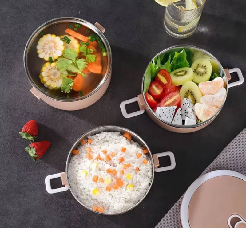لانشبوكس انوكس  Lunch box inox