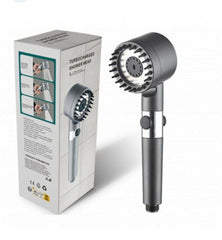 رأس دش عالي الضغط ثلاثه وضعيات-مع فلتر Pommeau de douche haute pression avec filtre intégré Turbocharged Shower Head