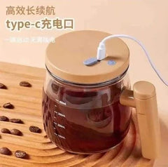 كوب كهربائي ذاتي التحريك سعة 400 مل، قابل لإعادة الشحن Tasse Auto-Remuante Électrique 400ML Mug Mélangeur Rechargeable USB