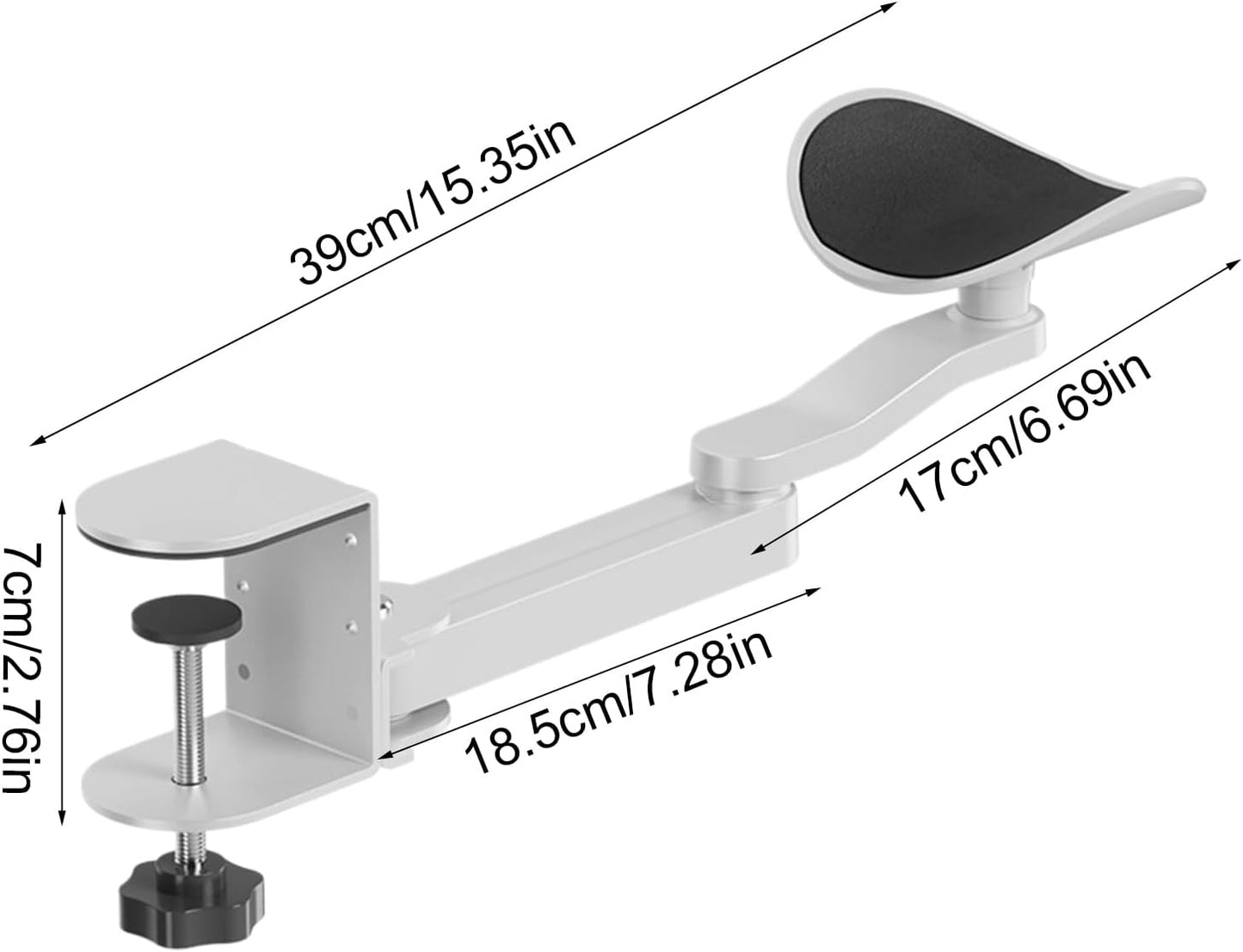 Accoudoir pour bureau Bras de bureau d'ordinateur