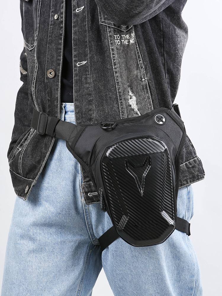 حقيبة ساق دراجة نارية مقاومة للماء للرجال والنساء Sac de jambe de moto étanche pour hommes et femmes