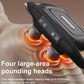 مسدس تدليك كهربائي أو جهاز بأربعة رؤوس للأنسجة العميقة Pistolet ou appareil de massage électrique à 4 têtes pour tissus profonds