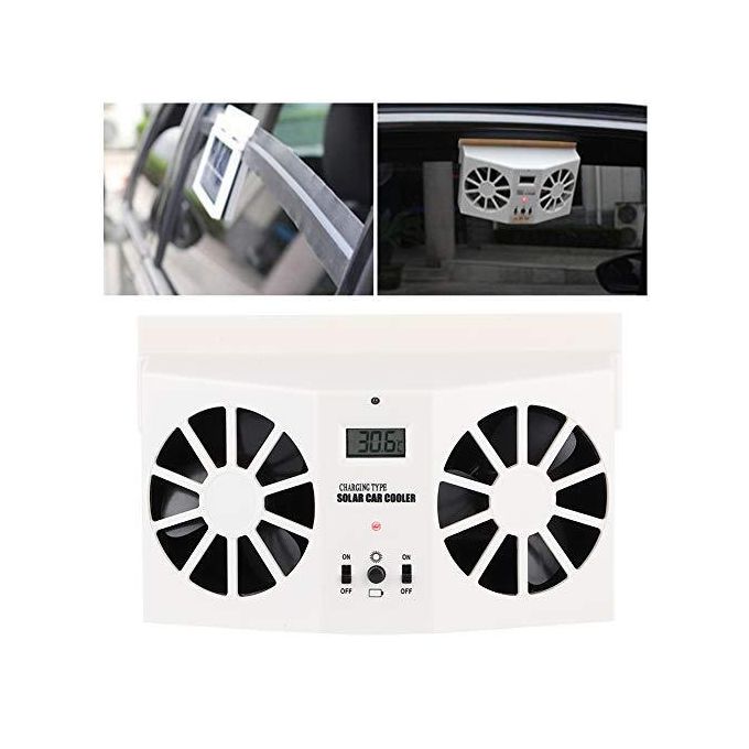 مروحة سيارة تعمل بالطاقة الشمسية Ventilateur Solaire pour Voiture