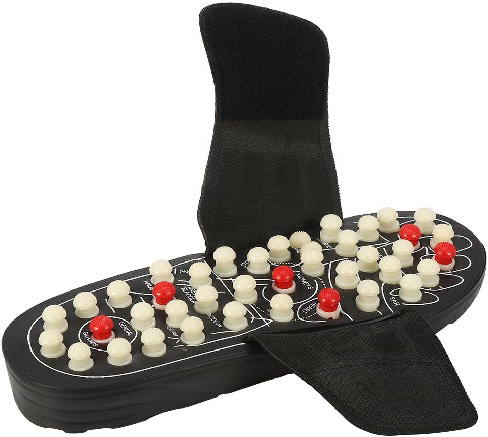 خف تدليك القدمين بالضغط الإبري Chaussons de massage par acupression et réflexologie plantaire pour hommes et femmes