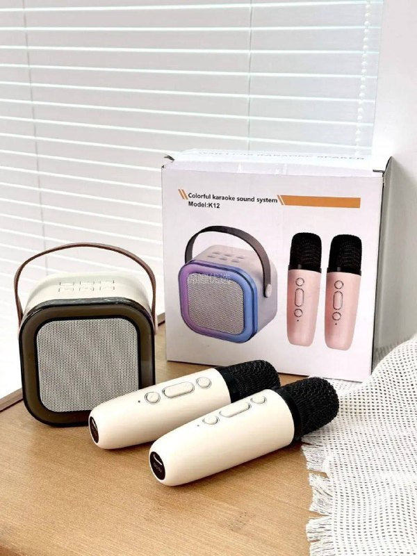 Haut parleur speaker blutooth K-12 2Microphone