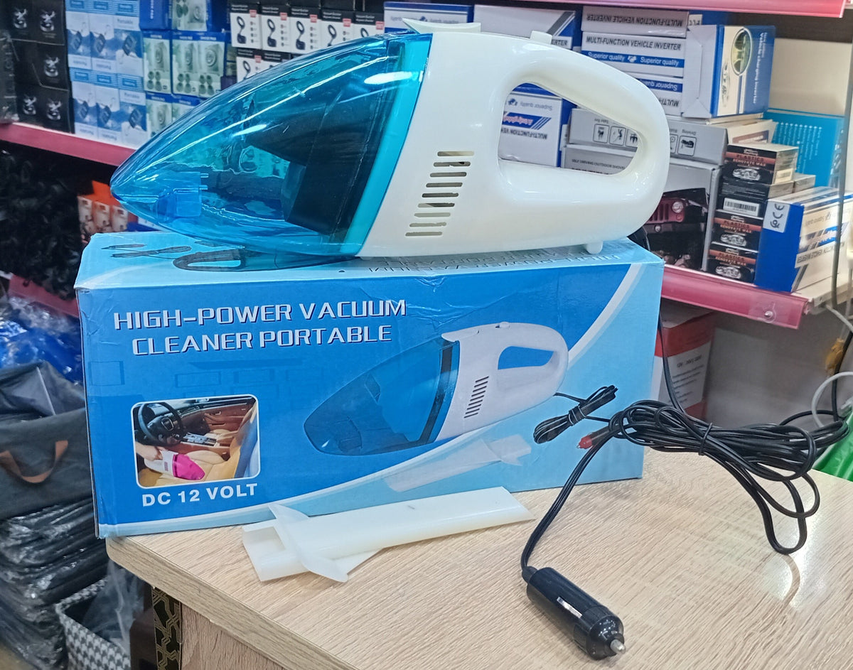 مكنسة كهربائية محمولة عالية الطاقة للغبار Aspirateur de voiture portable 120W Humide et sec 12V