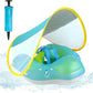 عوامة قابلة للنفخ للمسبح مع مظلة، للأطفال، عوامة للرضع Bouée gonflable avec auvent, pour enfants