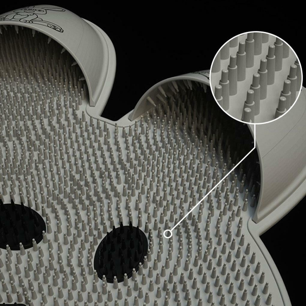 حصيرة تدليك متعددة الوظائف Polymères de massage multi fonctionnels en silicone