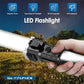 Lampe de poche étanche avec marteau de fenêtre cassée LED 3W Torch مصباح يدوي مقاوم للماء مزود بمطرقة لكسر النواف