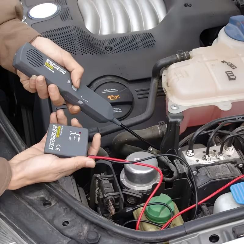 جهاز اختبار كابلات السيارة للكشف عن الدوائر المفتوحة والقصيرة الكهربائية Testeur de transpondeur automobile EM415PRO avec câble de sonde flexible