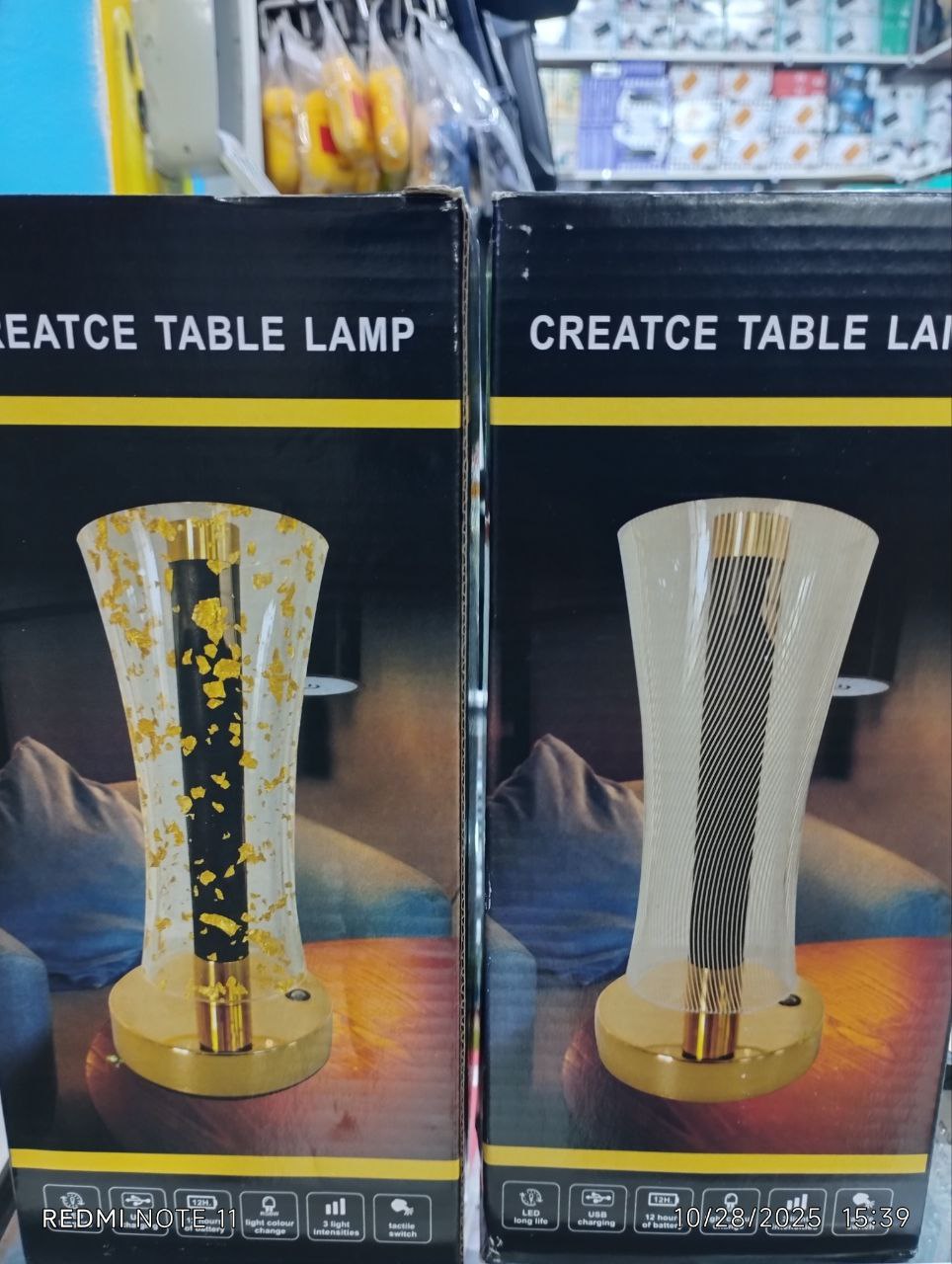 Creatice table lamp مصباح طاولة كريستال